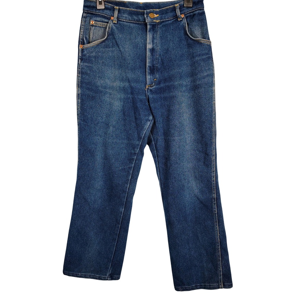 Vintage Lee Jeans Medium Wash High Waist Talon 42 Made in USA 31x28‎